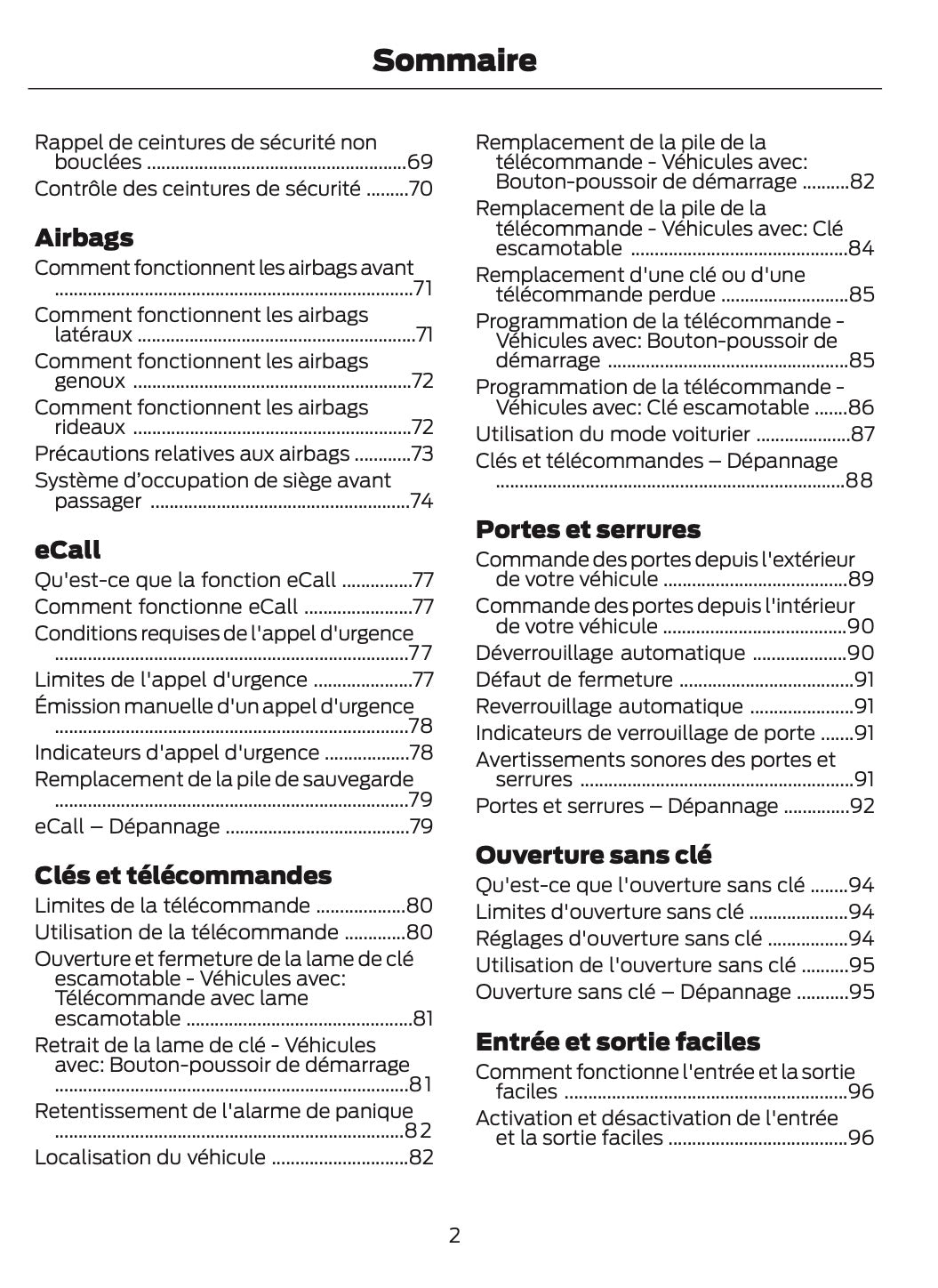 2024-2025 Ford Ranger Manuel du propriétaire | Français