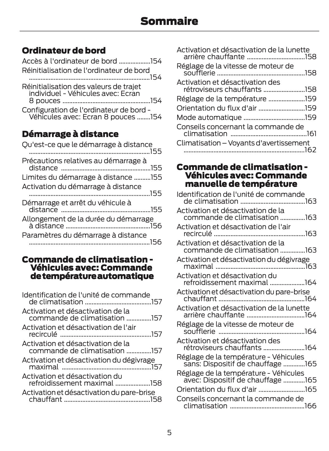 2025-2026 Ford Ranger Owner's Manual | French