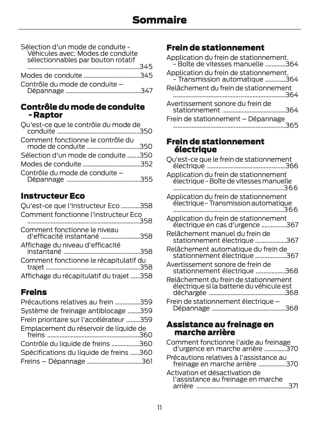 2026 Ford Ranger Manuel du propriétaire | Français