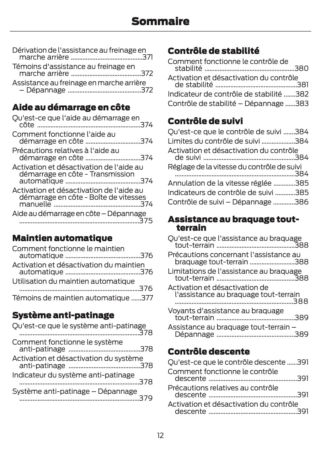 2026 Ford Ranger Manuel du propriétaire | Français