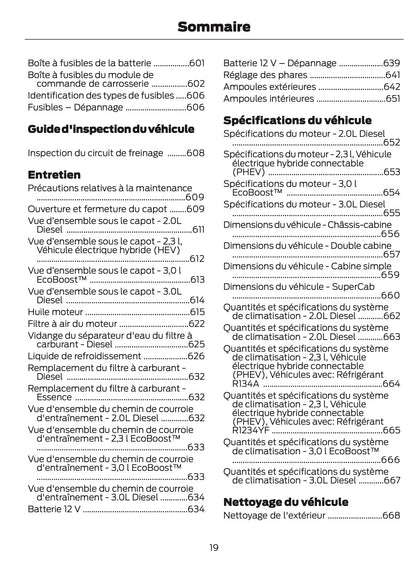 2026 Ford Ranger Manuel du propriétaire | Français