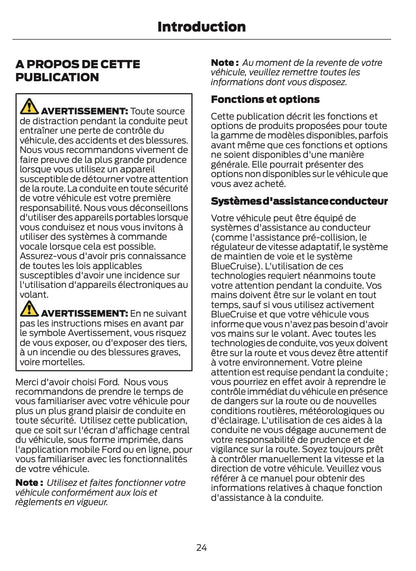 2026 Ford Ranger Manuel du propriétaire | Français