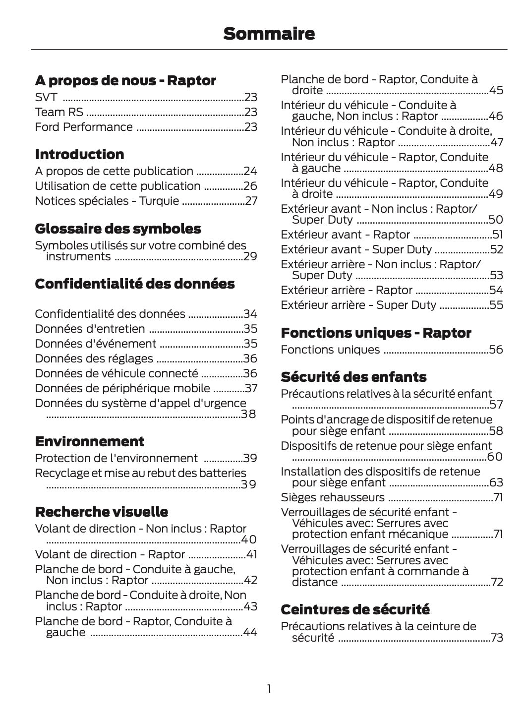 2026 Ford Ranger Manuel du propriétaire | Français