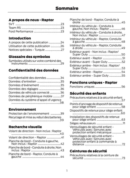 2026 Ford Ranger Manuel du propriétaire | Français