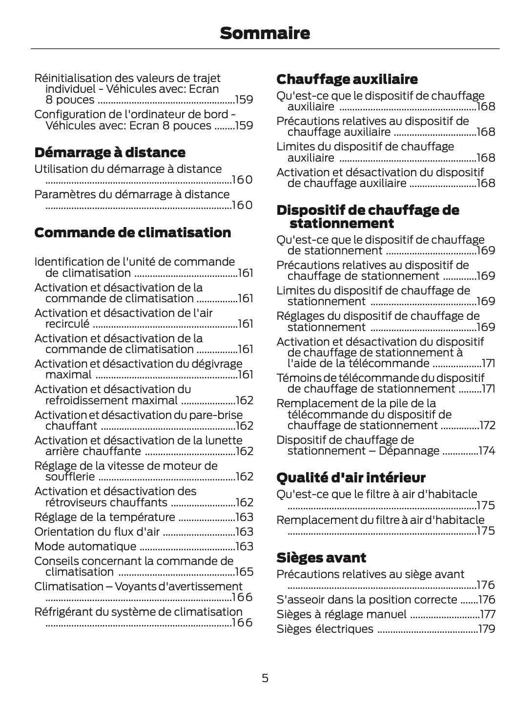 2026 Ford Ranger Manuel du propriétaire | Français