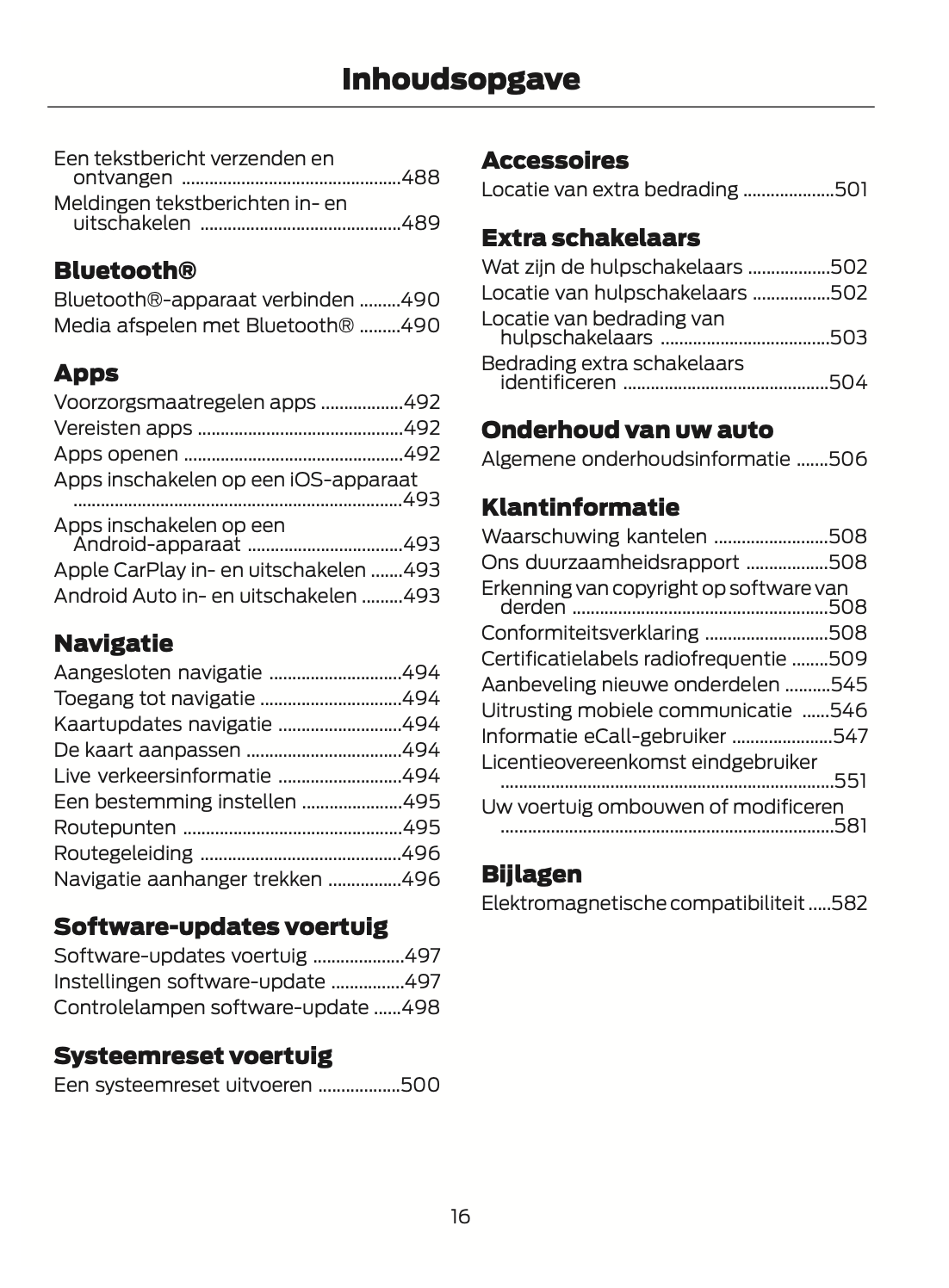 2022-2023 Ford Ranger Gebruikershandleiding | Nederlands