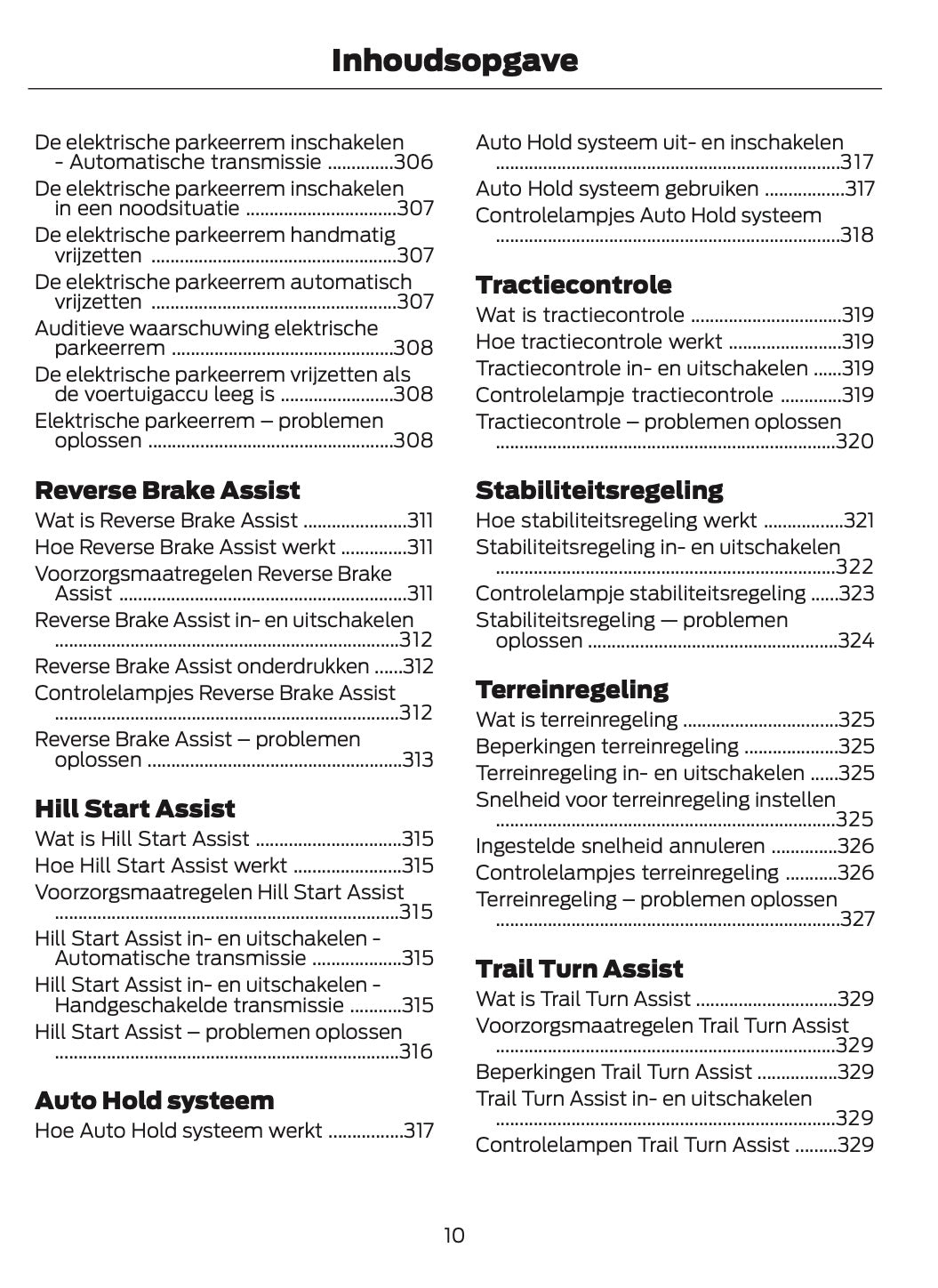 2024-2025 Ford Ranger Gebruikershandleiding | Nederlands