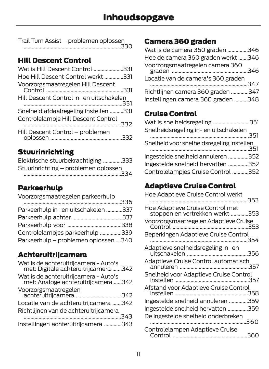 2024-2025 Ford Ranger Gebruikershandleiding | Nederlands