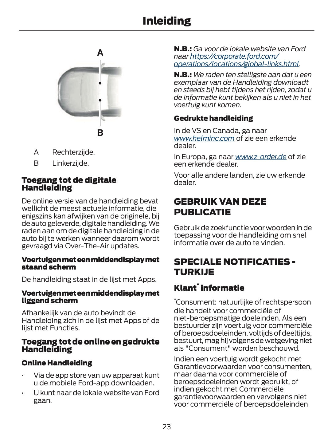 2024-2025 Ford Ranger Gebruikershandleiding | Nederlands