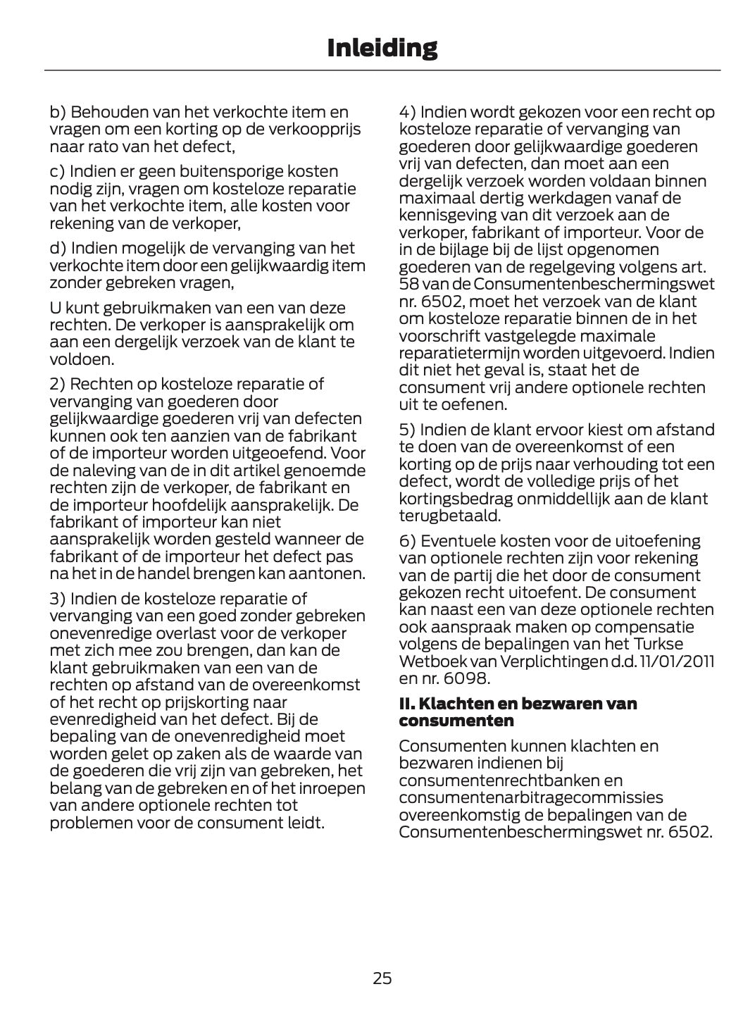 2025-2026 Ford Ranger Gebruikershandleiding | Nederlands