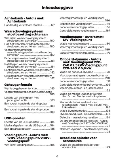 2025-2026 Ford Ranger Gebruikershandleiding | Nederlands