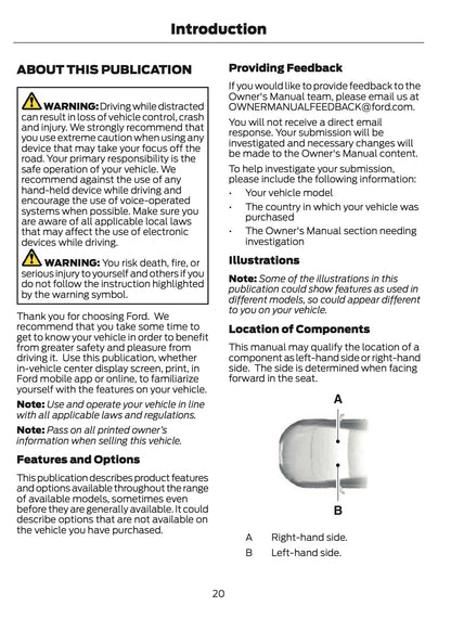 2025 Ford Ranger Owner's Manual | English US