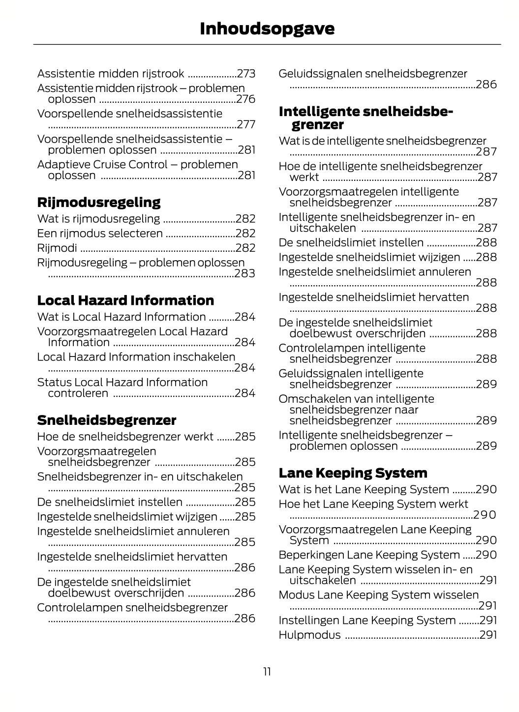 2023-2024 Ford Tourneo Custom/Transit Custom Owner's Manual | Dutch