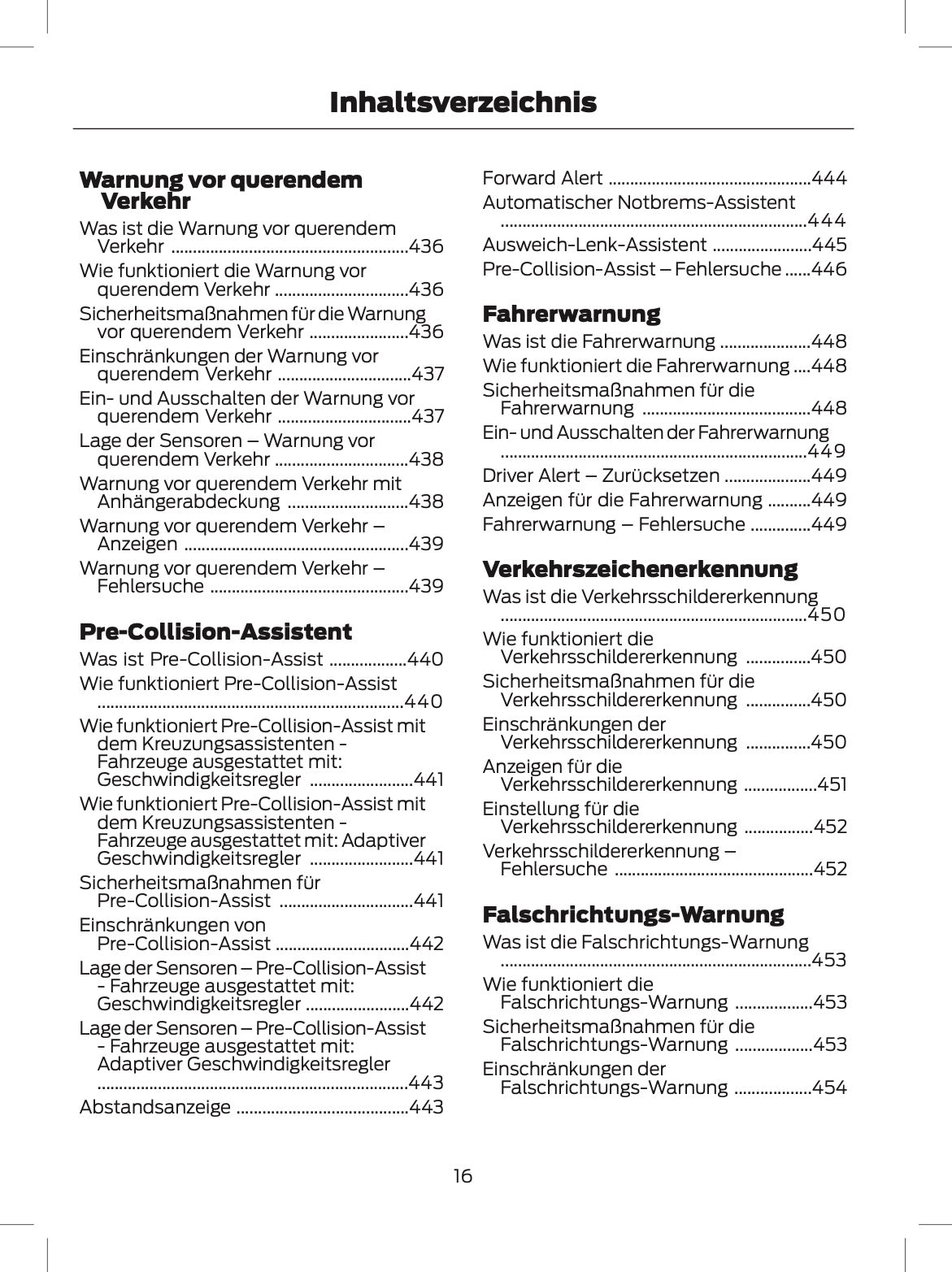 2024 Ford Tourneo Custom/Transit Custom Owner's Manual | German