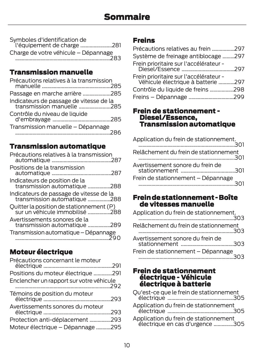 2024-2025 Ford Tourneo Courier/Transit Courier Manuel du propriétaire | Français