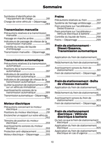 2024-2025 Ford Tourneo Courier/Transit Courier Manuel du propriétaire | Français