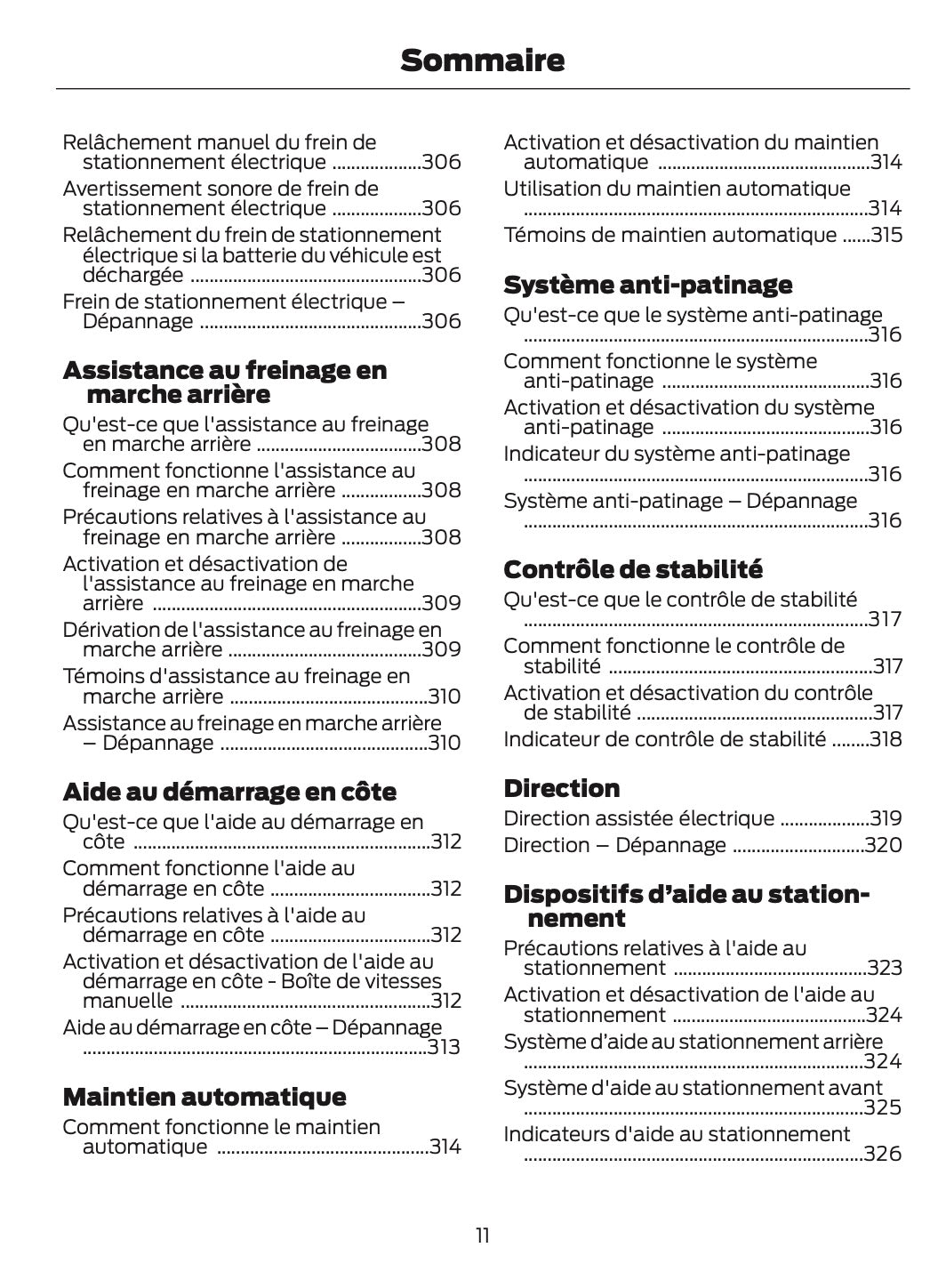 2024-2025 Ford Tourneo Courier/Transit Courier Manuel du propriétaire | Français