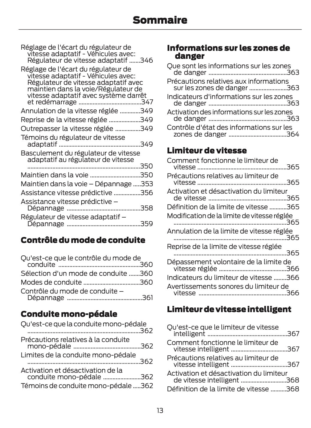 2024-2025 Ford Tourneo Courier/Transit Courier Manuel du propriétaire | Français