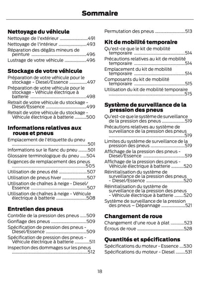 2024-2025 Ford Tourneo Courier/Transit Courier Manuel du propriétaire | Français