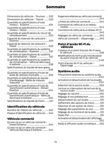 2024-2025 Ford Tourneo Courier/Transit Courier Manuel du propriétaire | Français