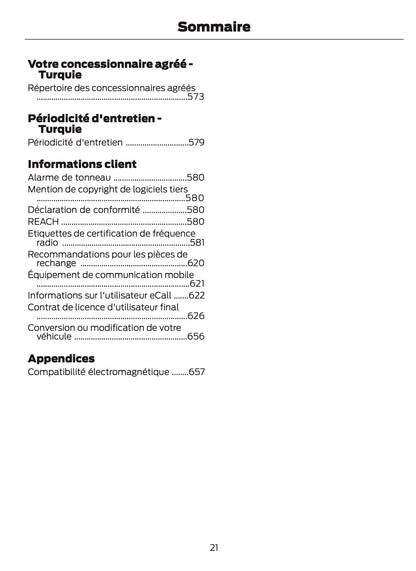2024-2025 Ford Tourneo Courier/Transit Courier Manuel du propriétaire | Français