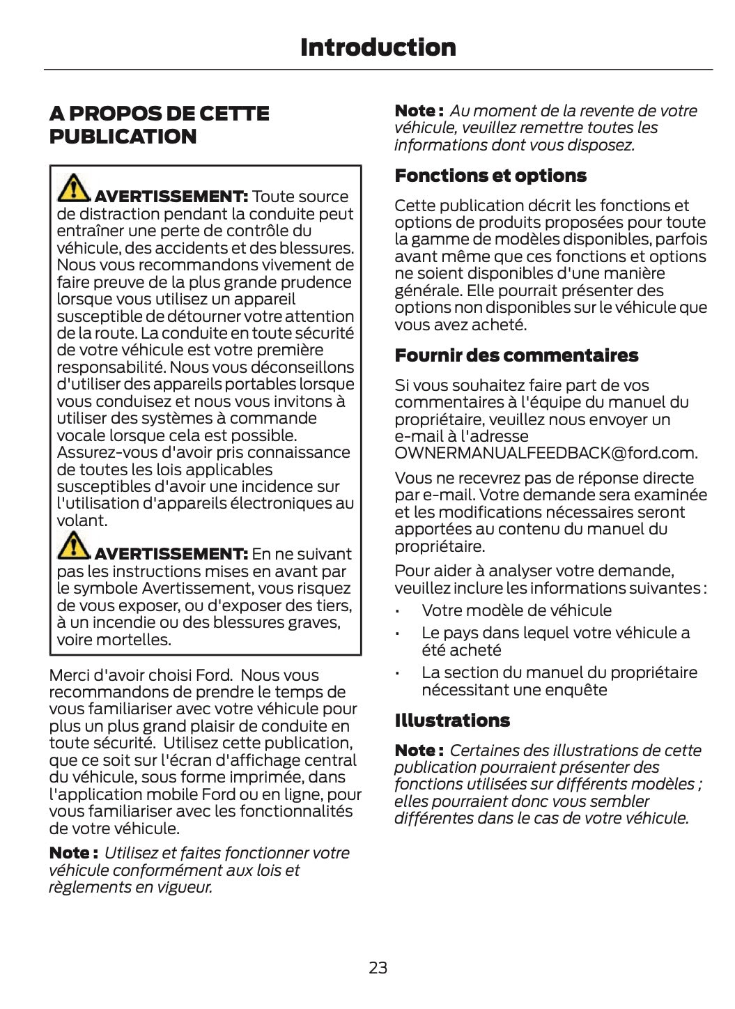 2024-2025 Ford Tourneo Courier/Transit Courier Manuel du propriétaire | Français