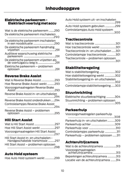 2024-2025 Ford Tourneo Courier/Transit Courier Gebruikershandleiding | Nederlands