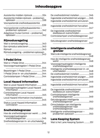 2024-2025 Ford Tourneo Courier/Transit Courier Gebruikershandleiding | Nederlands
