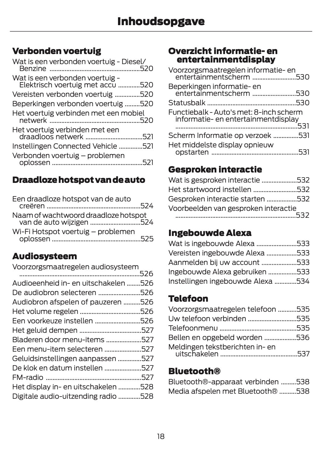 2024-2025 Ford Tourneo Courier/Transit Courier Gebruikershandleiding | Nederlands