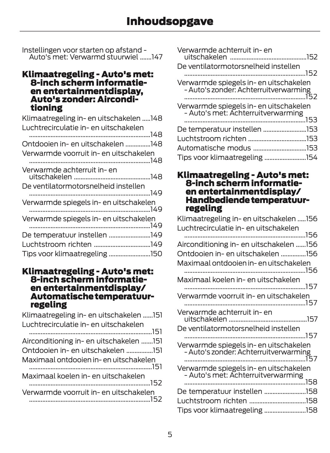 2024-2025 Ford Tourneo Courier/Transit Courier Gebruikershandleiding | Nederlands