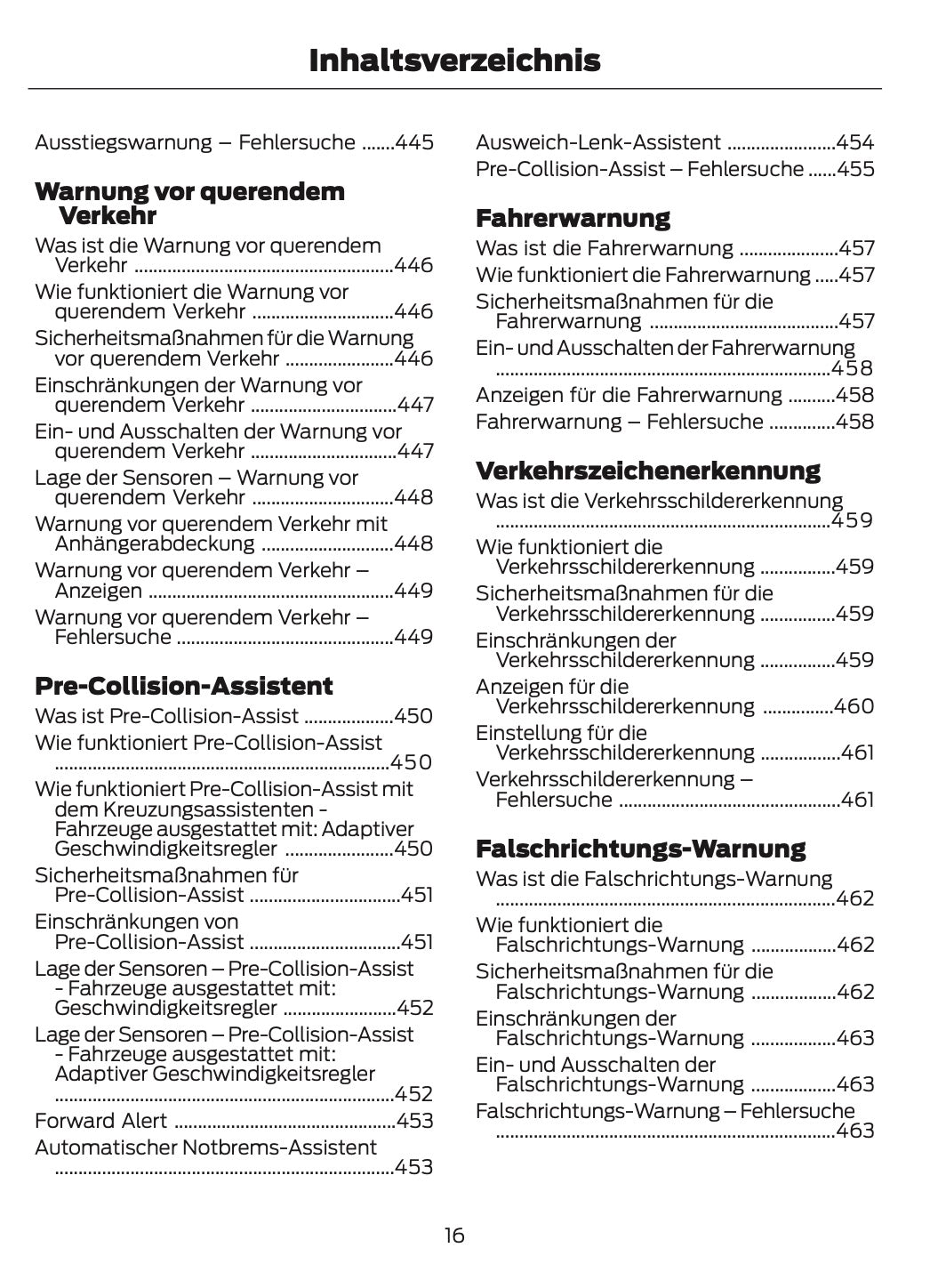 2024-2025 Ford Tourneo Custom/Transit Custom Owner's Manual | German