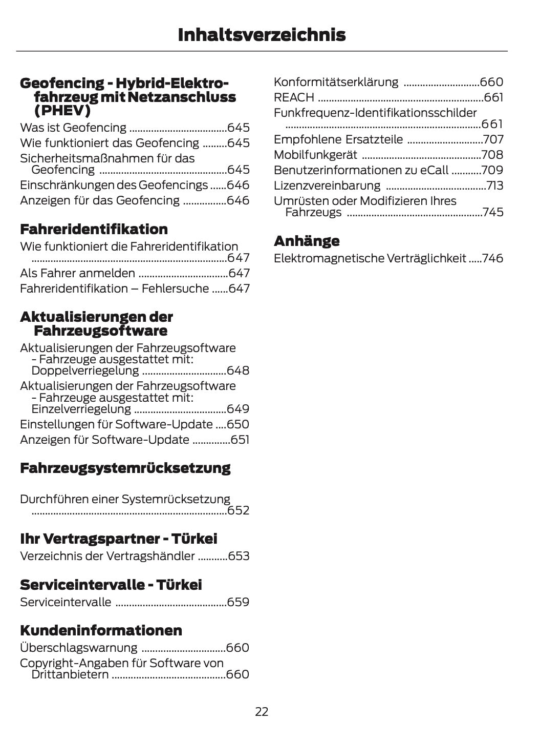 2024-2025 Ford Tourneo Custom/Transit Custom Owner's Manual | German