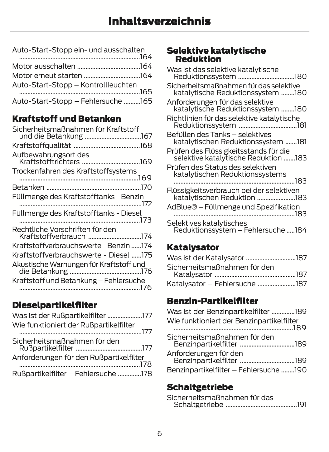 2024 Ford Tourneo Courier/Transit Courier Owner's Manual | German