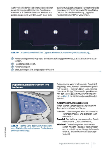 2025 Ford Tourneo Connect/Transit Connect Owner's Manual | German