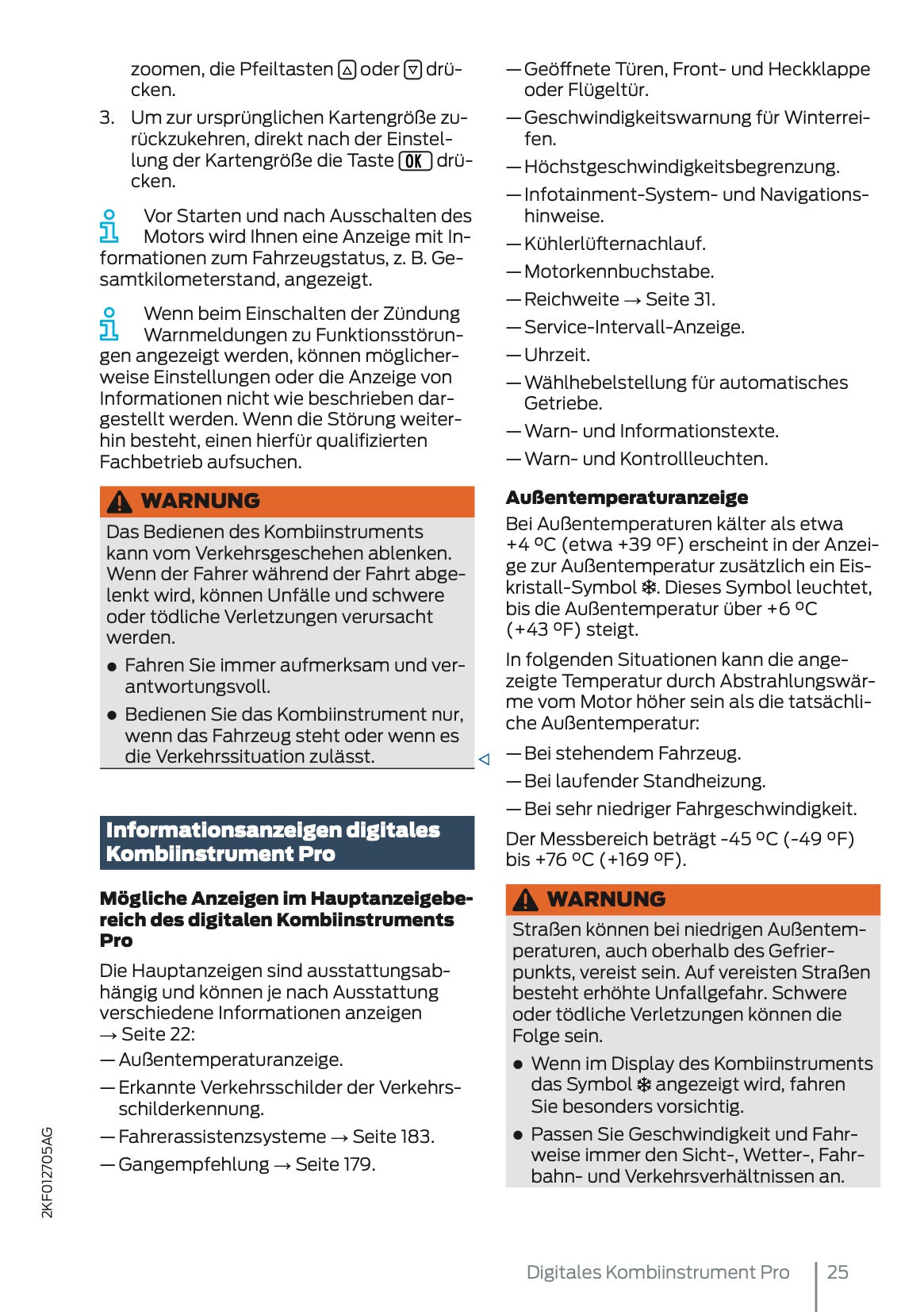 2025 Ford Tourneo Connect/Transit Connect Owner's Manual | German