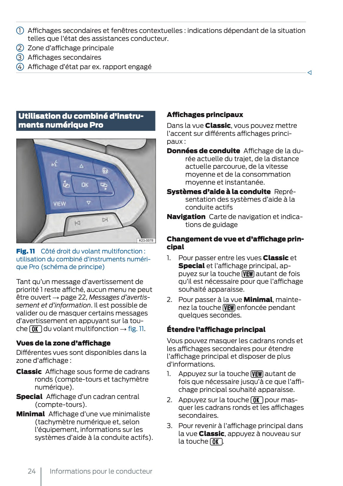 2025 Ford Tourneo Connect/Transit Connect Manuel du propriétaire | Français