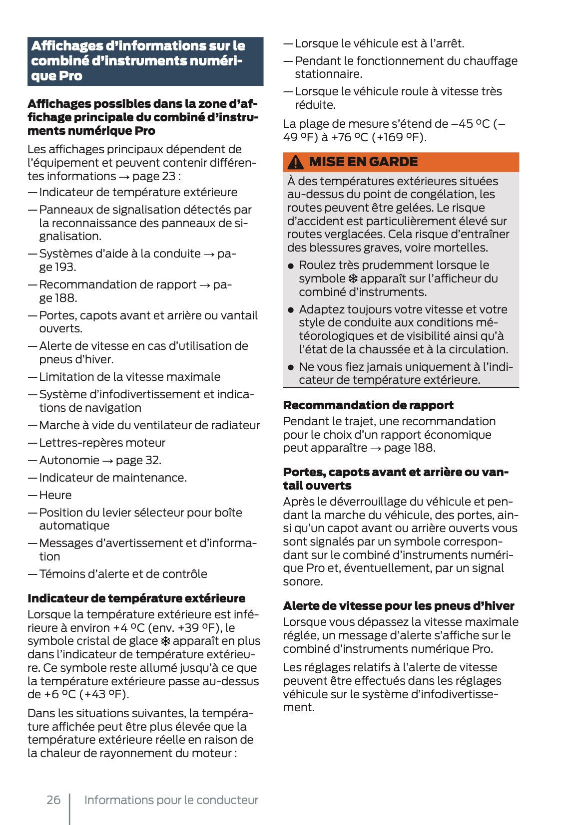 2025 Ford Tourneo Connect/Transit Connect Manuel du propriétaire | Français