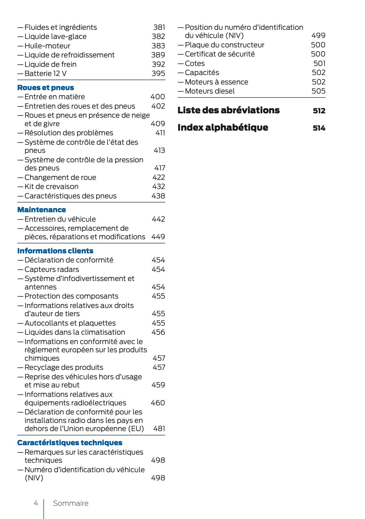 2025 Ford Tourneo Connect/Transit Connect Manuel du propriétaire | Français