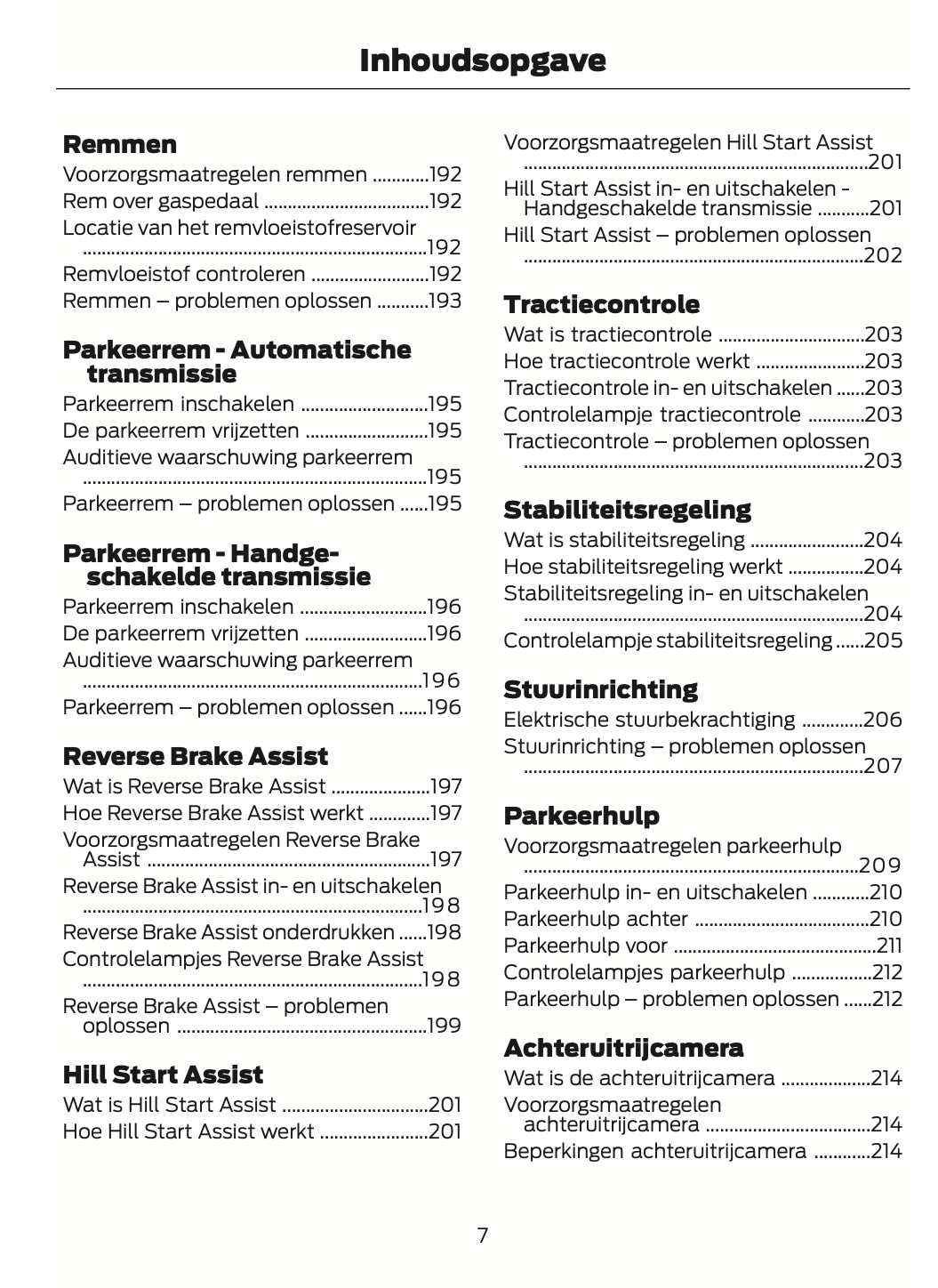 2024 Ford Tourneo Courier/Transit Courier Owner's Manual | Dutch