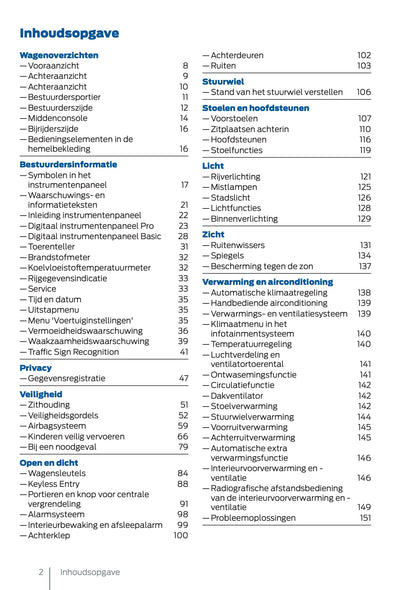 2025 Ford Tourneo Connect/Transit Connect Gebruikershandleiding | Nederlands
