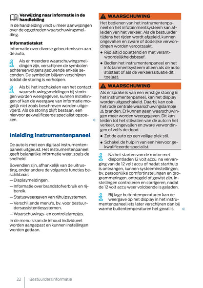 2025 Ford Tourneo Connect/Transit Connect Gebruikershandleiding | Nederlands