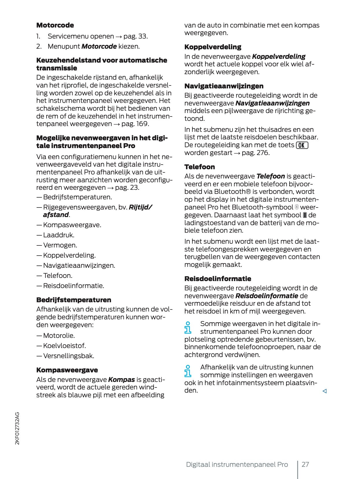 2025 Ford Tourneo Connect/Transit Connect Gebruikershandleiding | Nederlands