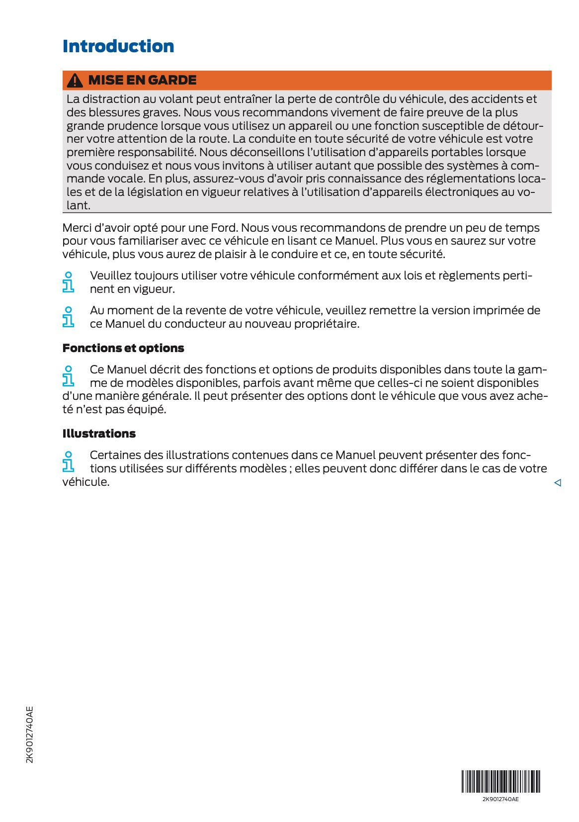 2025 Ford Tourneo Connect/Transit Connect PHEV Manuel du propriétaire | Français