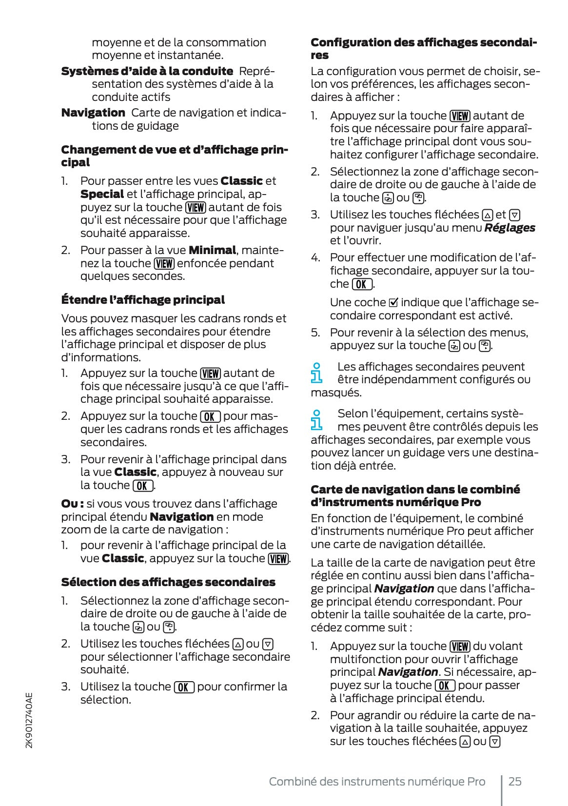 2025 Ford Tourneo Connect/Transit Connect PHEV Manuel du propriétaire | Français