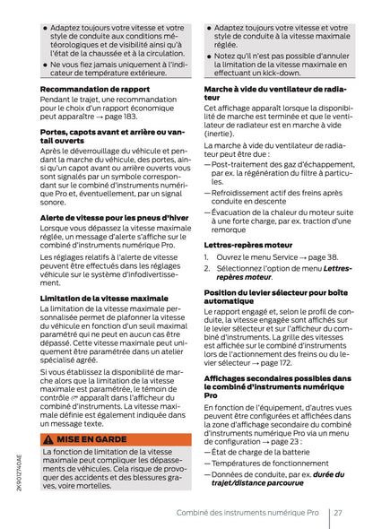 2025 Ford Tourneo Connect/Transit Connect PHEV Manuel du propriétaire | Français