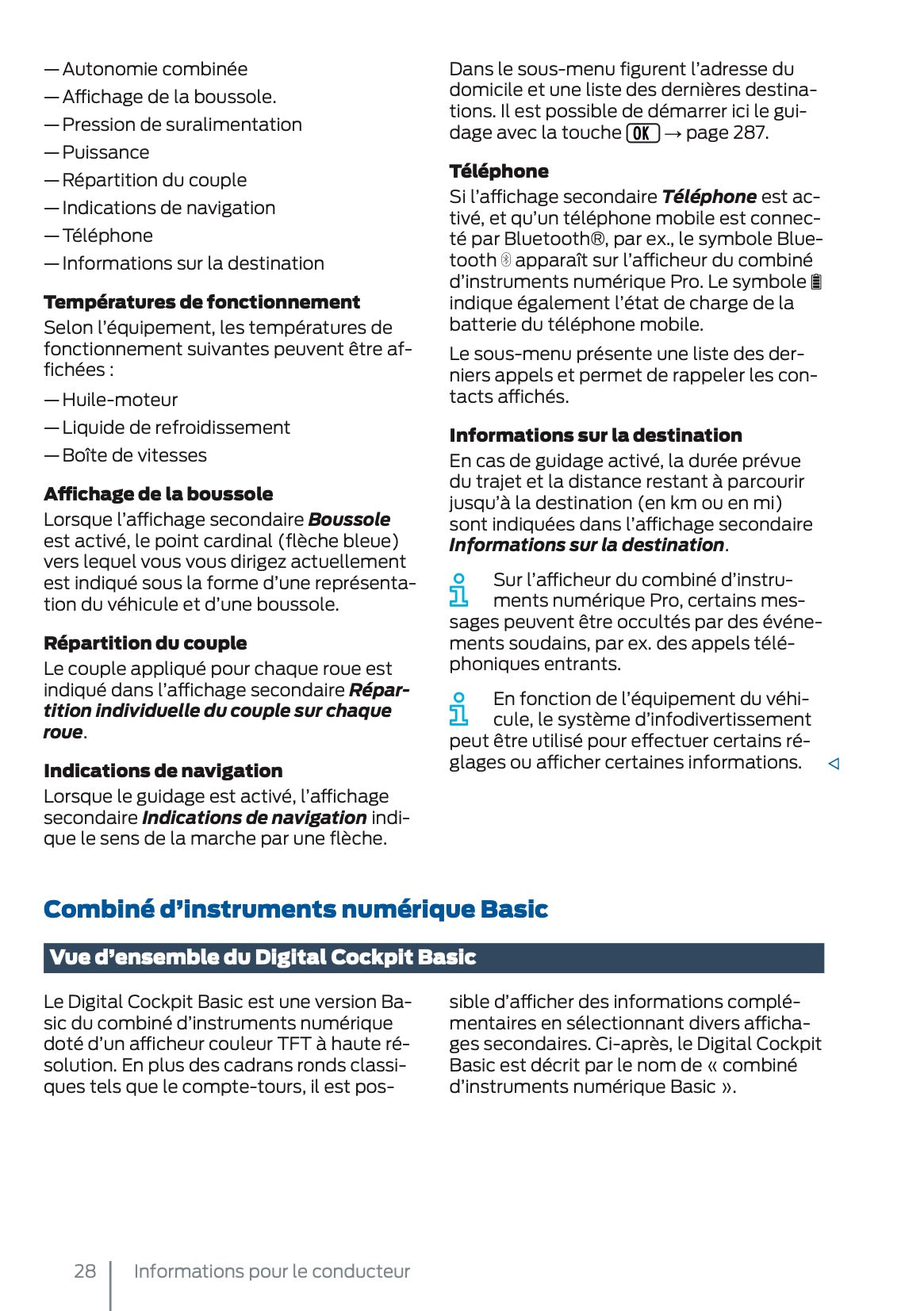 2025 Ford Tourneo Connect/Transit Connect PHEV Manuel du propriétaire | Français