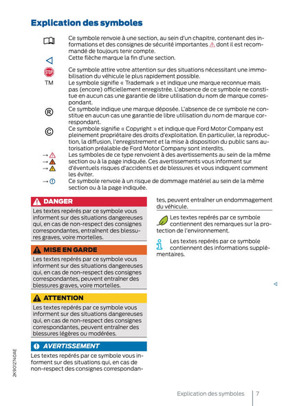 2025 Ford Tourneo Connect/Transit Connect PHEV Manuel du propriétaire | Français