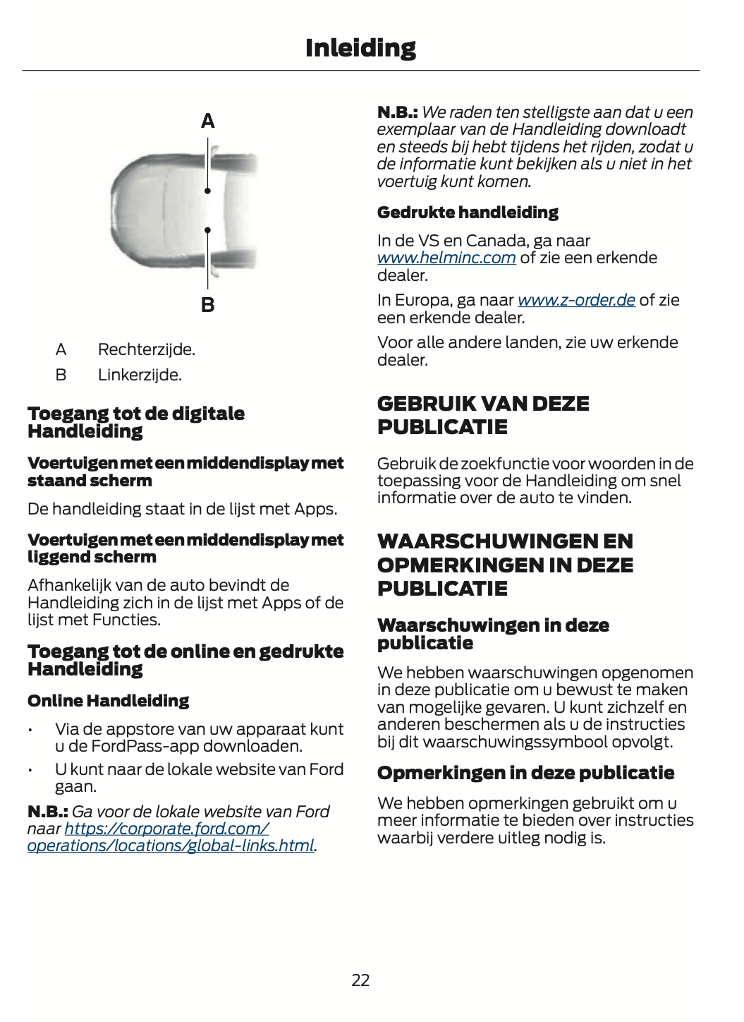 2024-2025 Ford Transit Gebruikershandleiding | Nederlands