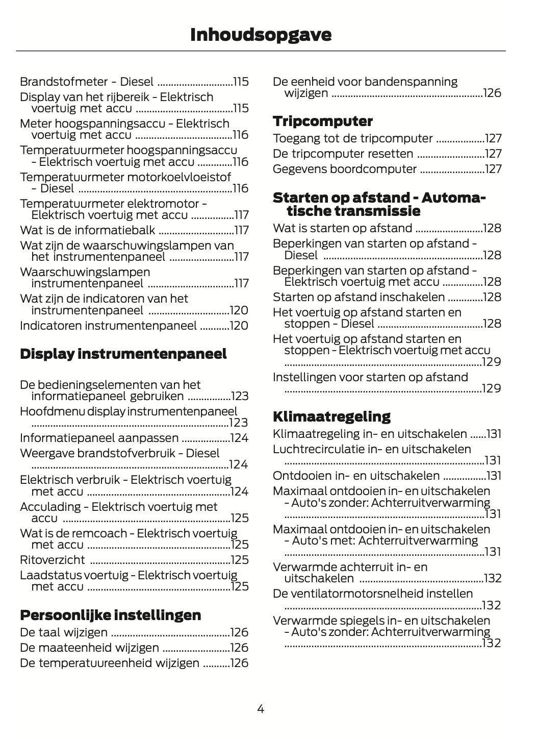 2024-2025 Ford Transit Gebruikershandleiding | Nederlands