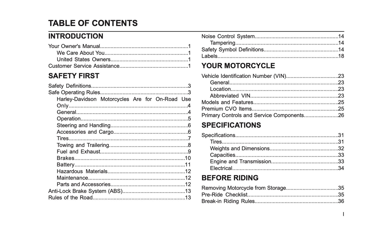 2022 Harley-Davidson FLHTCUTGSE Owner's Manual | English US